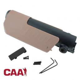 AR/AK Enhanced Pistol Cheek Rest Kit W/CAA Saddle (BLK-FDE)
